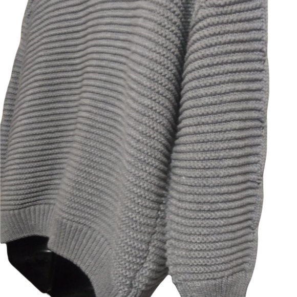 SOLD!!! Oversized Chunky Open Front Cardigan Sweaters Cable Knit Size M - Picture 9 of 16